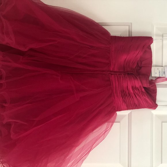 Sherri Hill Fuchsia Dress - Picture 4 of 9